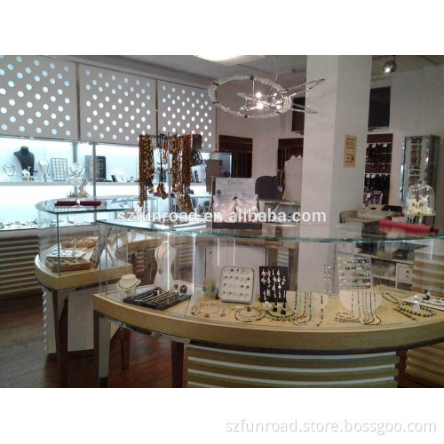 jewelry showroom furniture jewelry display cabinet for jewerly store